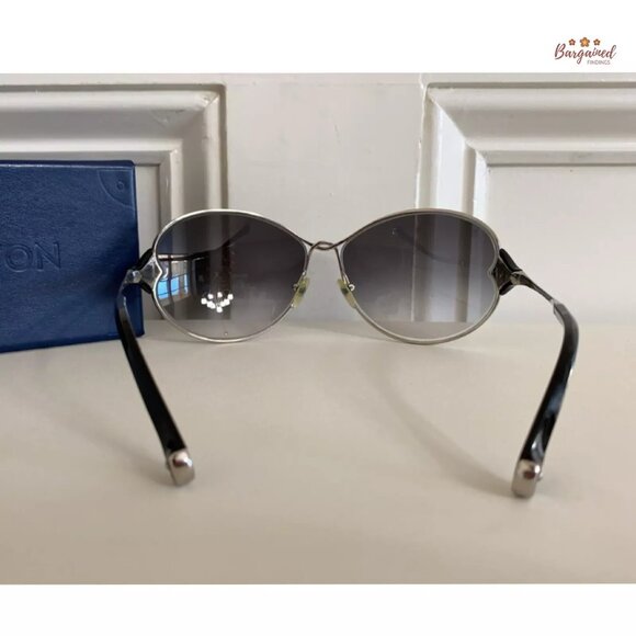 Authentic LOUIS VUITTON Silvertone Metal Frame Daisy Sunglasses - Z0261U - Picture 3 of 14